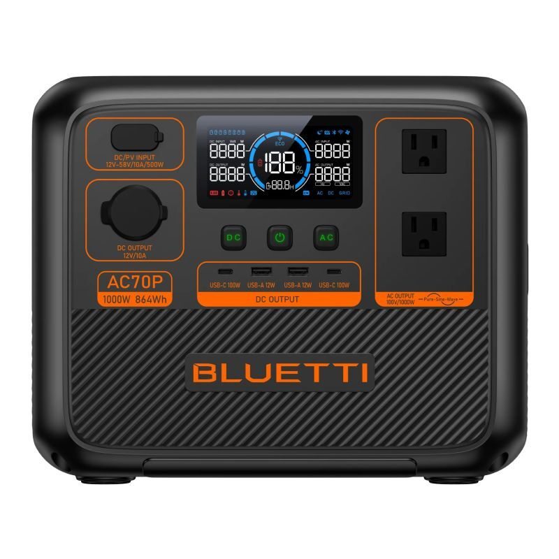 BLUETTI ポータブル電源 AC70P 画像1